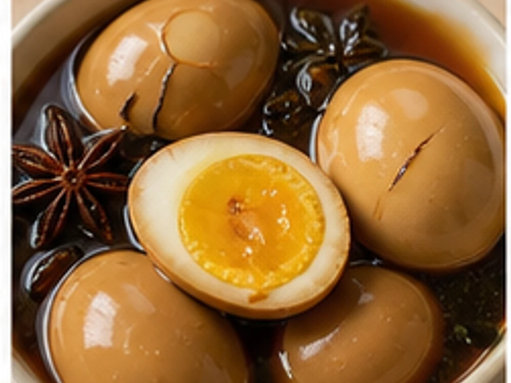乌龙茶卤蛋 成品图
