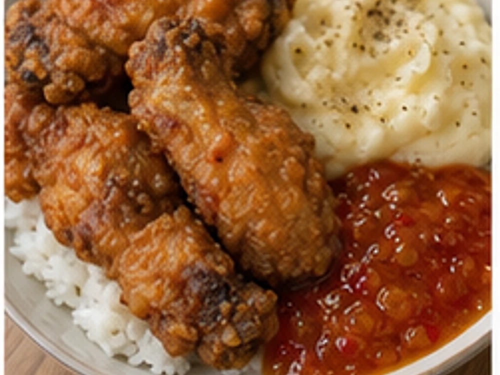 肯德基原味鸡肉饭 成品图