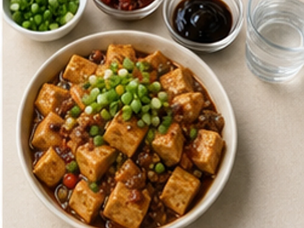 热炒豆腐汁酱香版 成品图