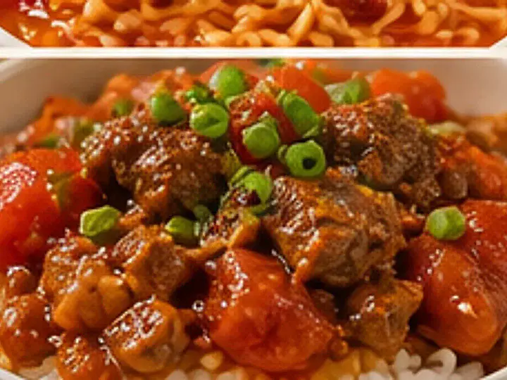 海底捞番茄牛肉饭 效果示意图