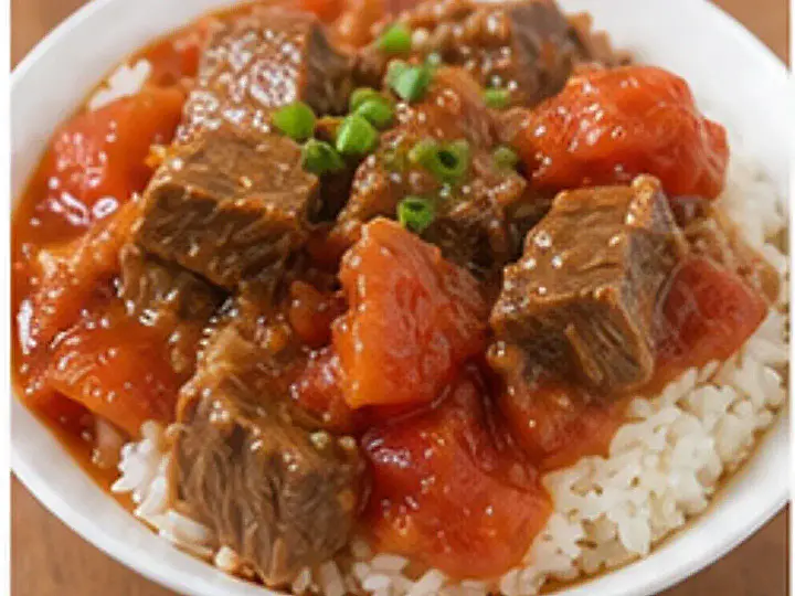 番茄牛腩焖饭