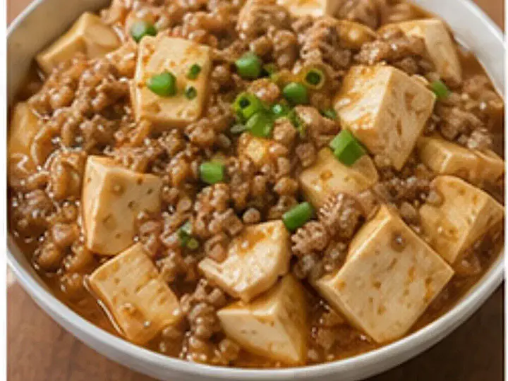 微波炉肉末豆腐