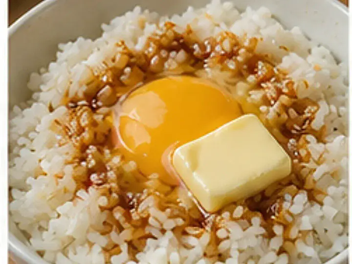 酱油黄油拌饭