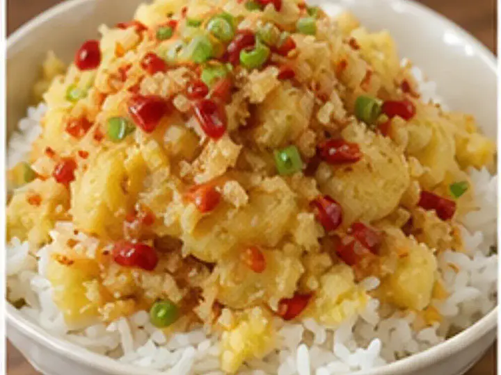 酸辣土豆泥拌饭
