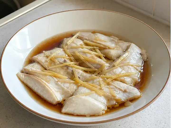 微波豉油蒸鱼