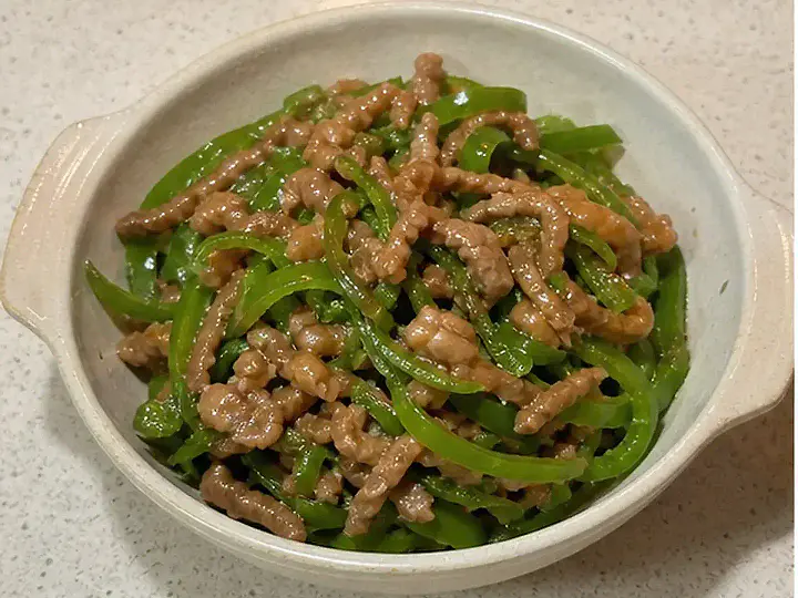 小锅青椒肉丝 效果示意图
