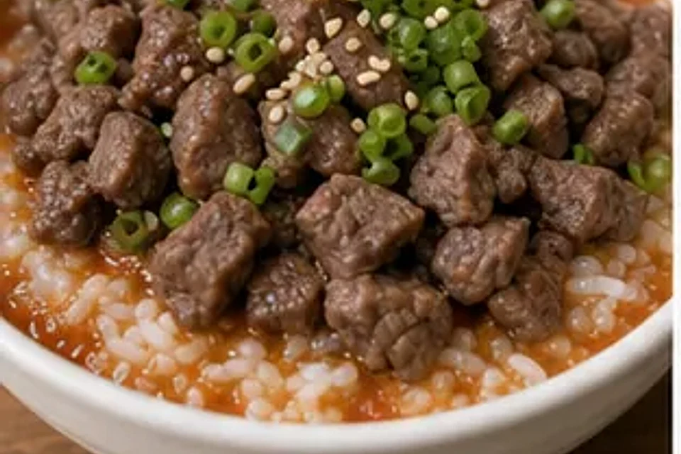海底捞番茄牛肉饭 第2步操作图