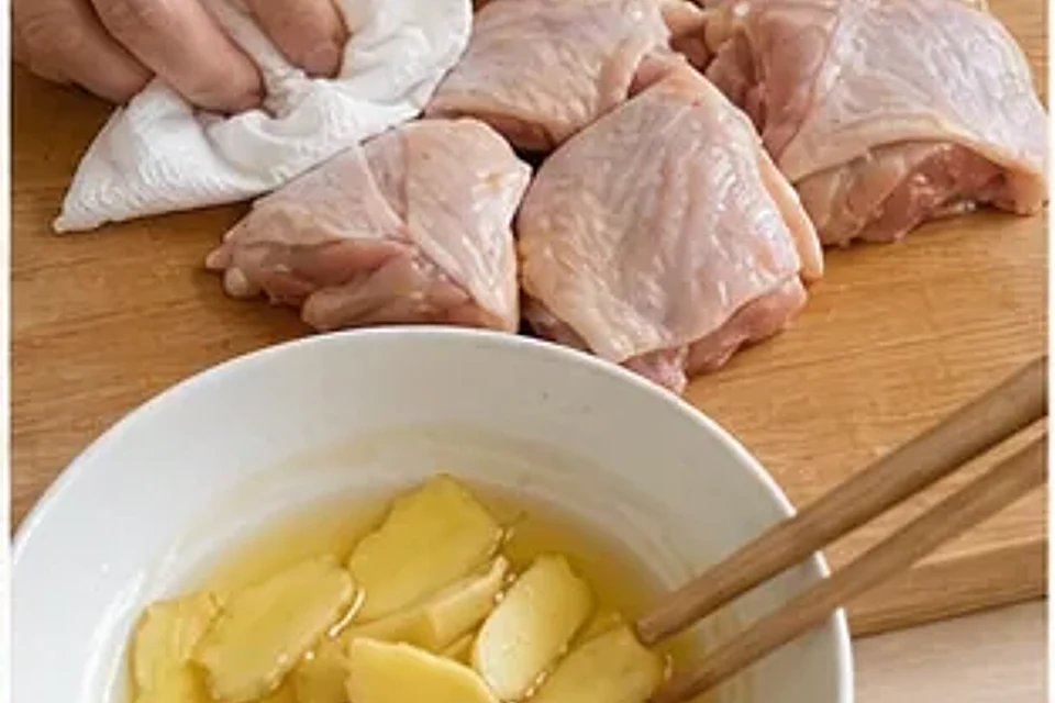 电饭煲简版海南鸡饭 第1步操作图