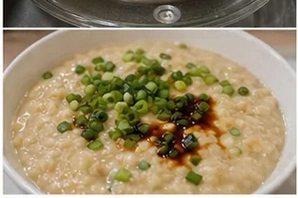 豆浆咸口燕麦粥 第3步操作图