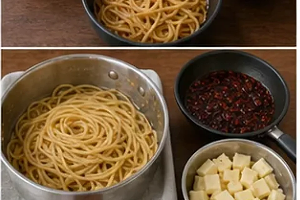 老干妈芝士意面 第2步操作图