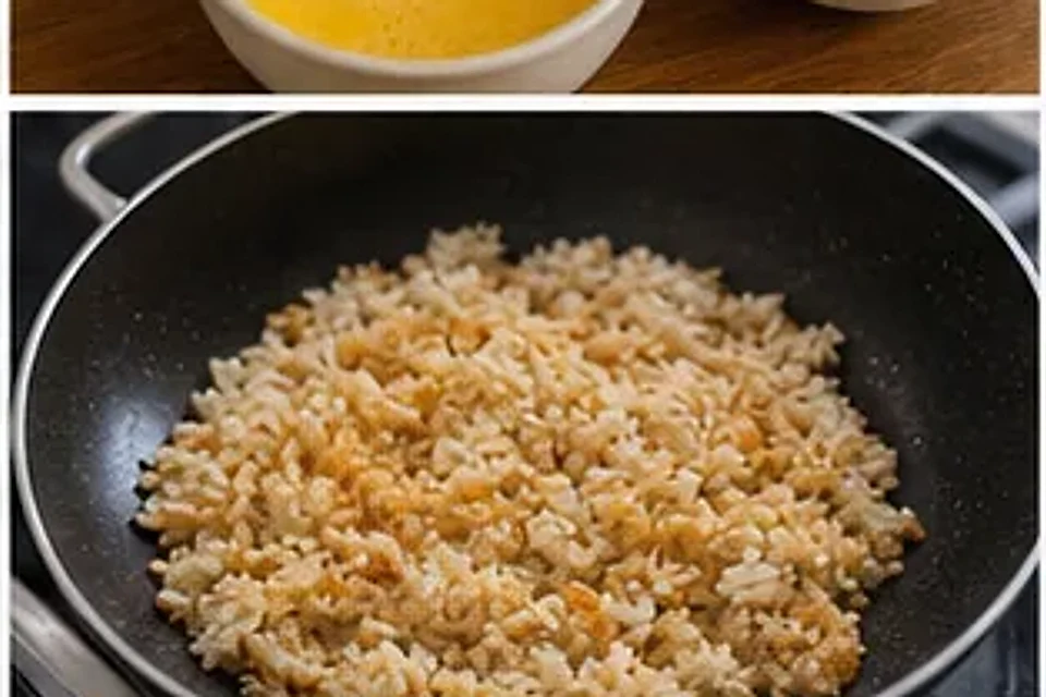 螺蛳粉炒饭 第2步操作图