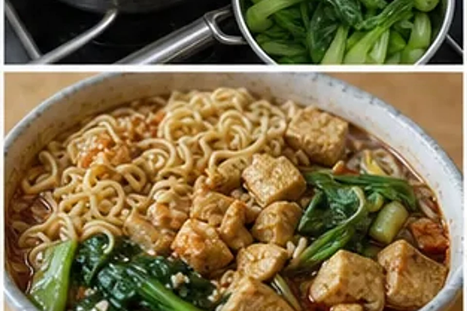 臭豆腐泡面锅 第3步操作图