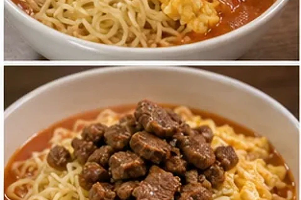 海底捞番茄鸡蛋面 第3步操作图