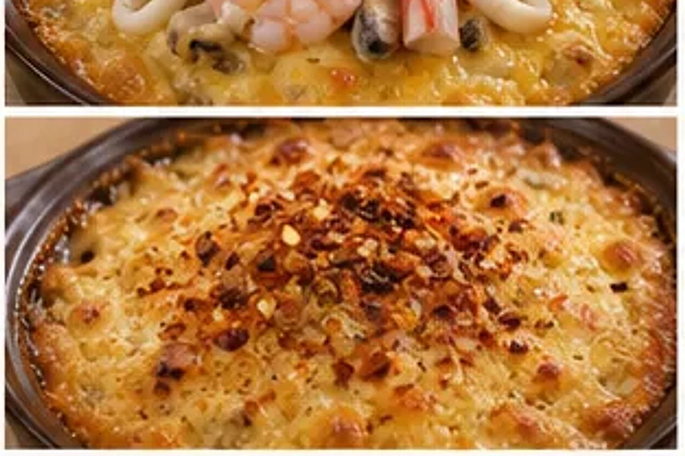 萨莉亚海鲜汁焗饭 第3步操作图