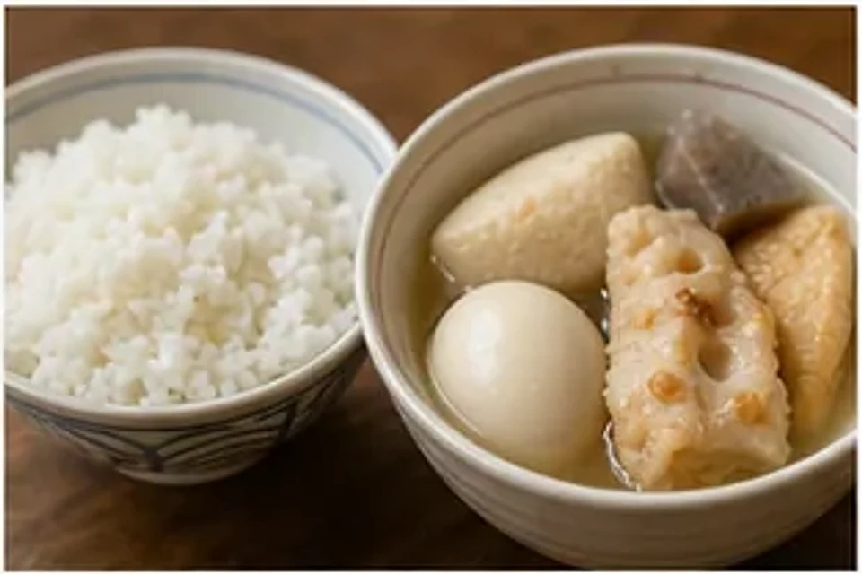 便利店关东煮汤泡饭 第1步操作图