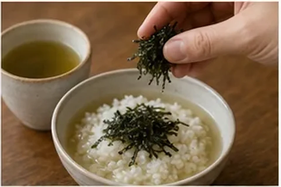 便利店饭团茶泡饭 第2步操作图