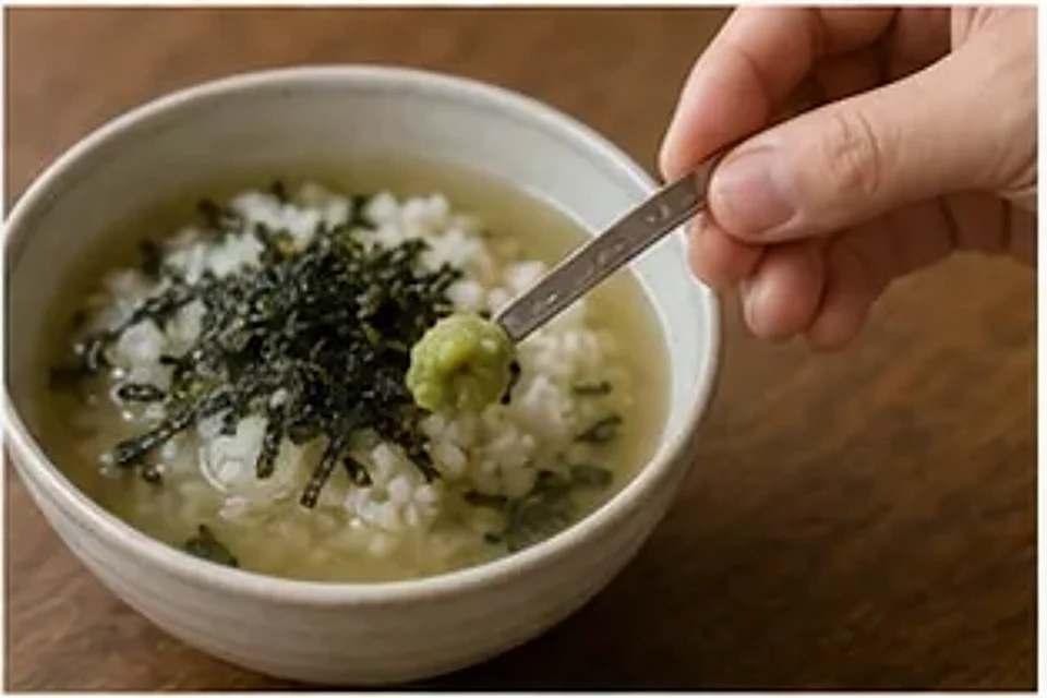 便利店饭团茶泡饭 第3步操作图