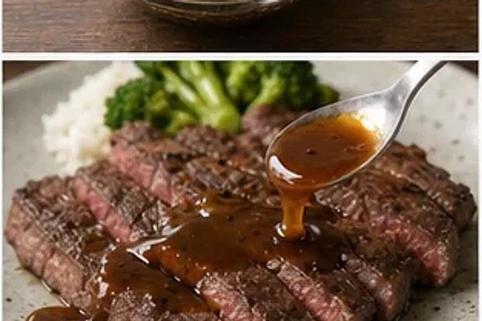 黑椒牛排汁 第3步操作图