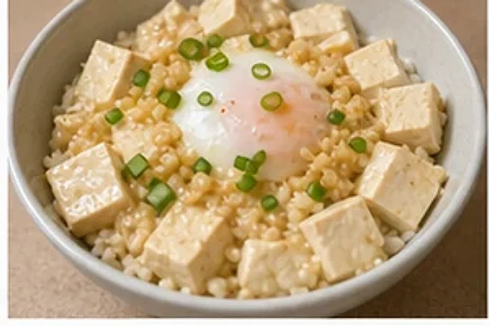 鸡蛋豆腐盖饭蒜香版 第3步操作图