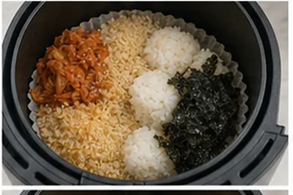 泡菜饭团球脆香版 第2步操作图