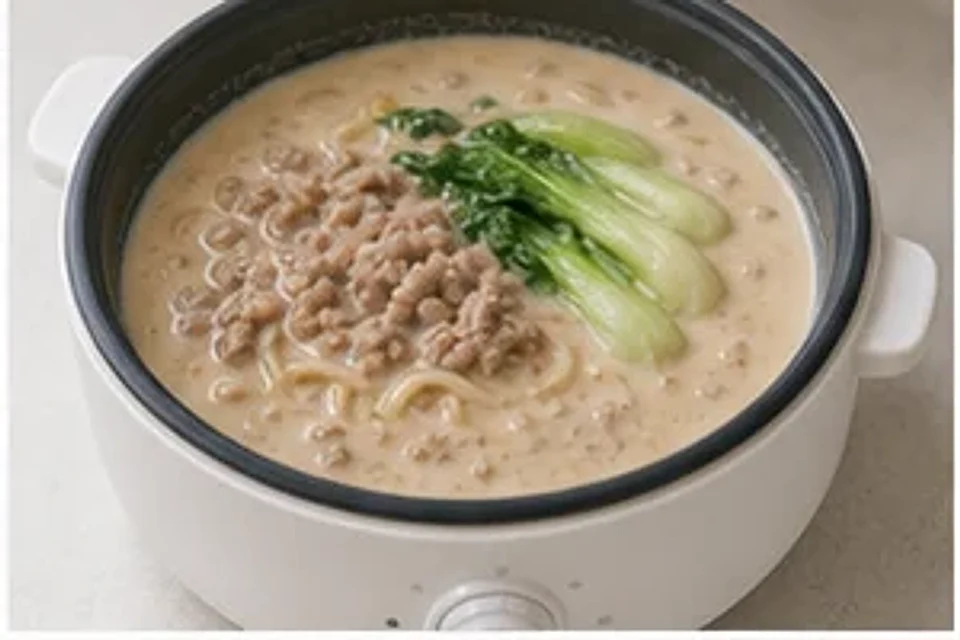 芝麻酱担担面豆乳版 第3步操作图