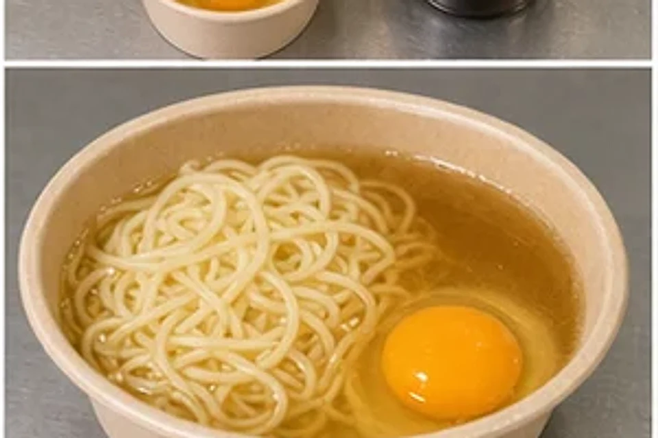 火锅店隐藏鸡蛋面原汤碗酸爽版 第2步操作图