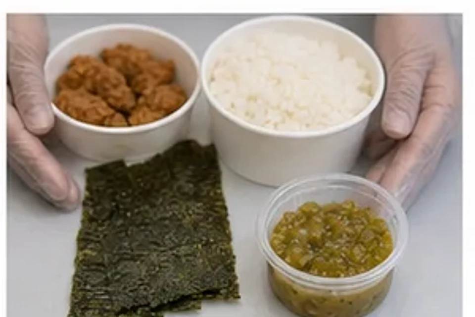 快餐店隐藏炸鸡饭团碗酸黄瓜版 第1步操作图