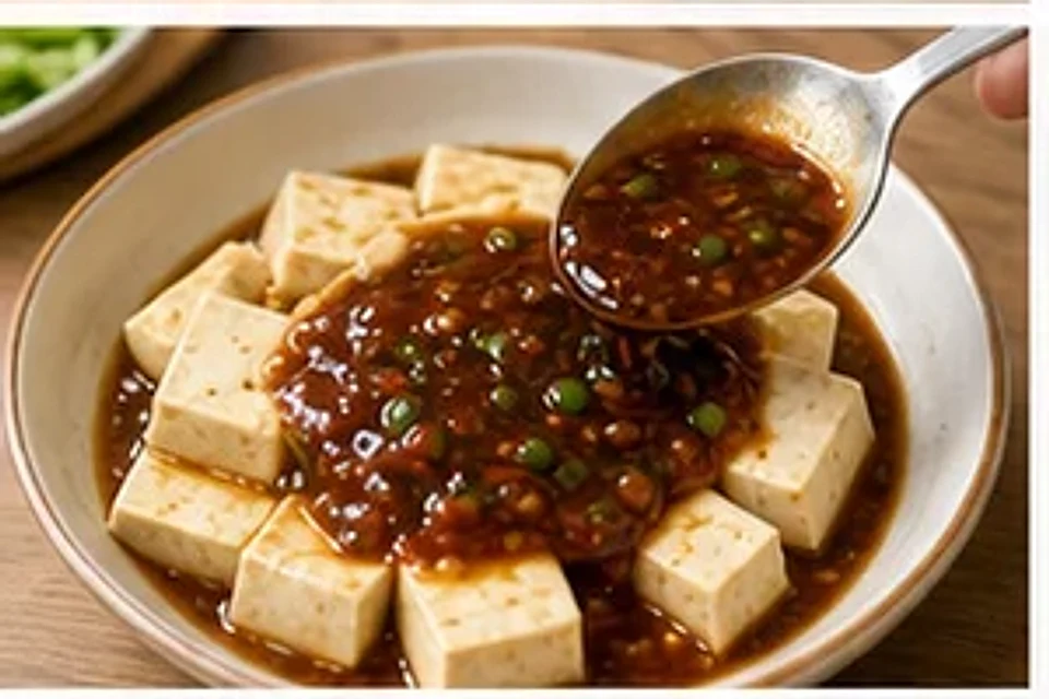 热炒豆腐汁酱香版 第3步操作图