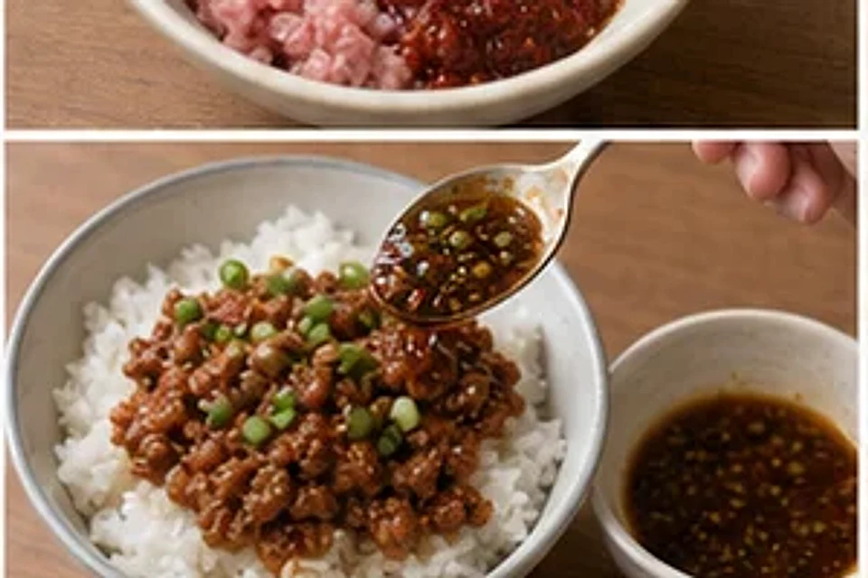 拌面拌饭肉末汁浓香版 第3步操作图