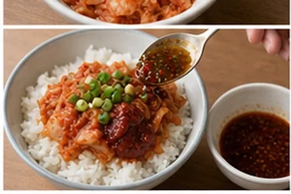 拌面拌饭泡菜汁浓香版 第3步操作图