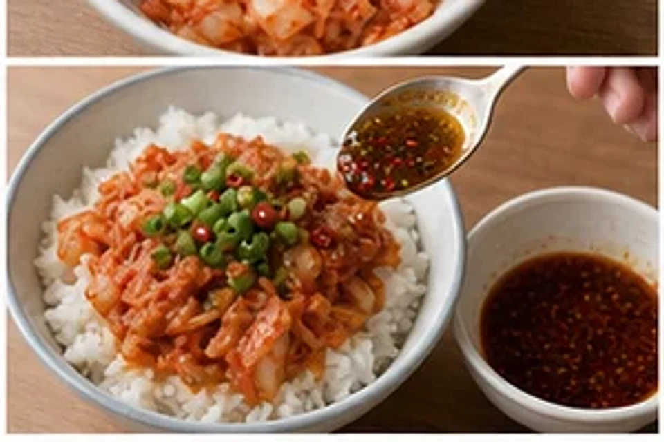 拌面拌饭泡菜汁酸辣版 第3步操作图