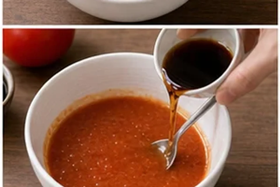拌面拌饭番茄汁酸辣版 第2步操作图
