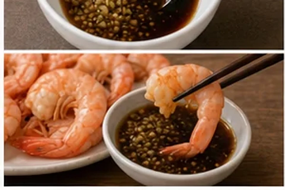 蘸食白灼虾蘸汁鲜香版 第3步操作图