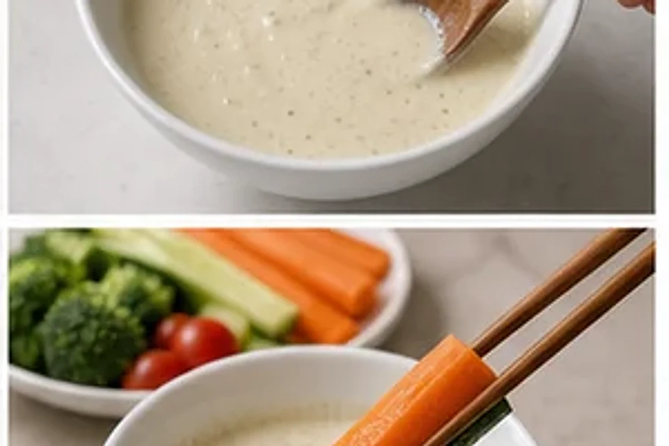蘸食蔬菜蘸汁椒麻版 第3步操作图