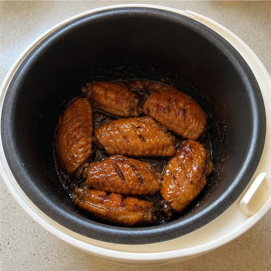 电饭煲可乐鸡翅 第3步操作图